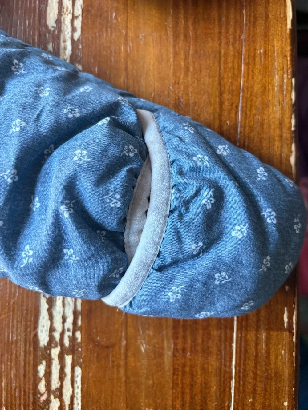 OshKosh B'gosh Light Blue Quilted Hooded Sleep Sack